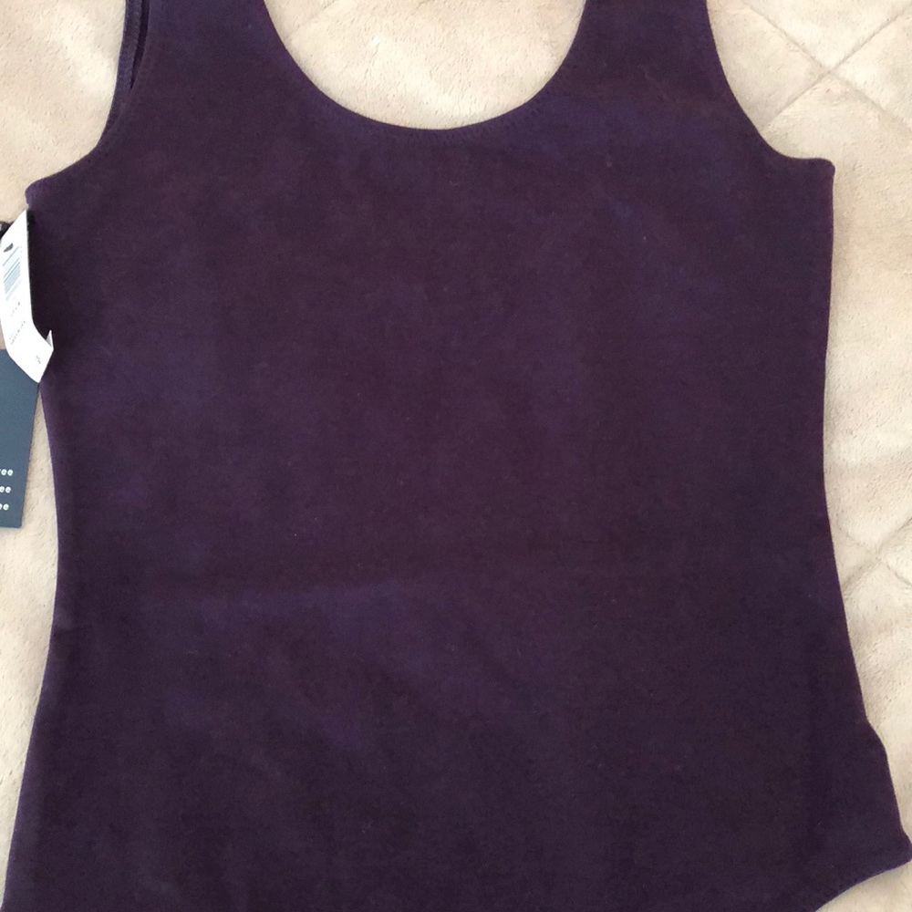 Aritzia Wilfred Free Leila Bodysuit in Purple Thistle - Picture 2 of 4